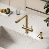 Смеситель для кухни Sancos Foster SC4014ZG на мойку золото