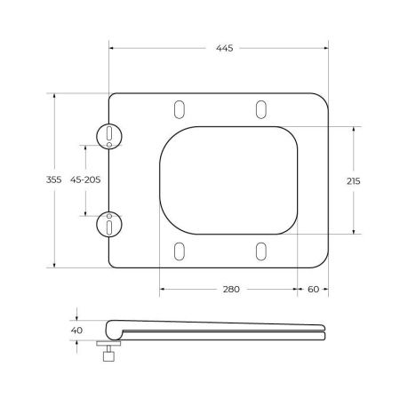 Унитаз подвесной BelBagno LUCE BB076CH-TOR/SC белый с сиденьем микролифт безободковый смыв торнадо
