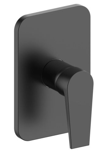 Смеситель для ванны и душа Esko BT83B настенный черный - фото 2