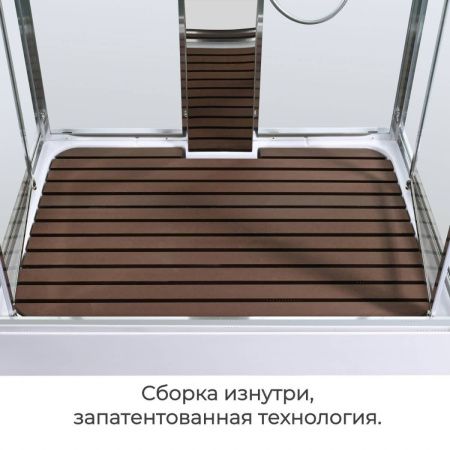 Душевая кабина AvaCan Z Z1911 110х90 прямоугольная с крышей ориентация универсальная