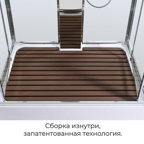 Душевая кабина AvaCan Z Z1912LEDMT 120х90 прямоугольная с крышей ориентация универсальная - фото 4 Душевая кабина AvaCan Z Z1912LEDMT 120х90 прямоугольная с крышей ориентация универсальная - фото 4