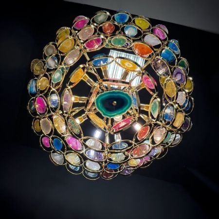 Люстра на штанге ImperiumLoft Agate (Агате) 186182-26