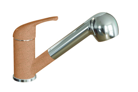 Смеситель для кухни Dr.Gans Соната 319.04L.1223.406 на раковину терракота