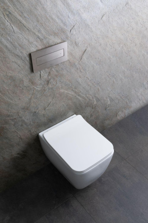 Чаша унитаза подвесная Allen Brau Liberty 4.33007.20 цвет белый без сиденья безободковая каскадный смыв