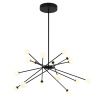 Люстра на штанге Delight Collection MD19001025-16A black