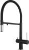 Смеситель для кухни Rivelato 1523517 antracite cromo на мойку черный/хром