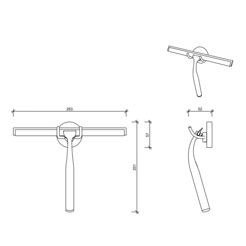 Стеклоочиститель Decor Walther Quick 835620 - фото 2