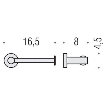 Бумагодержатель Colombo Plus W4908.NM