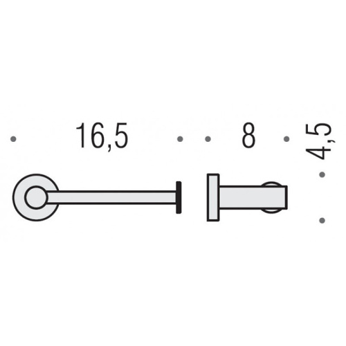Бумагодержатель Colombo Plus W4908.NM - фото 2