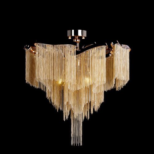 Светильник потолочный Loft It Stream 10208/600C Gold - фото 2