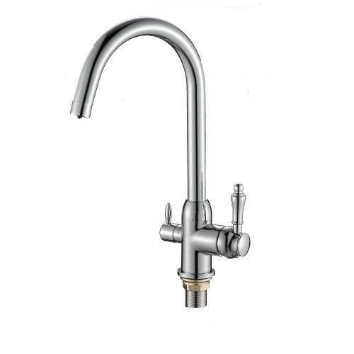 Смеситель для кухни Fashun A4396 на мойку хром - фото 2