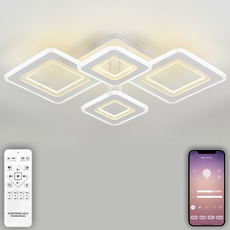Люстра потолочная Natali Kovaltseva Mujus (МуДжус) LED LAMPS 81195