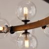 Светильник подвесной Delight Collection Art Deco Bubble (Арт Децо Буббле) 8828P/L black/clear