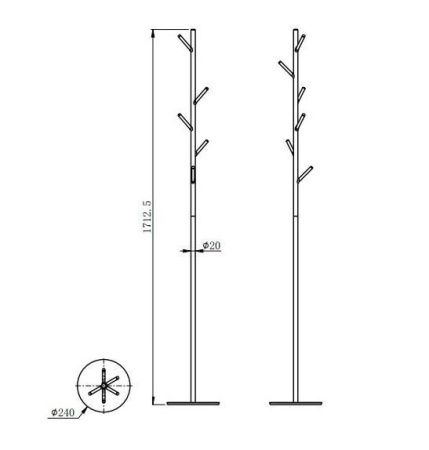 Полотенцедержатель Wonzon & Woghand WW-V4306-GM
