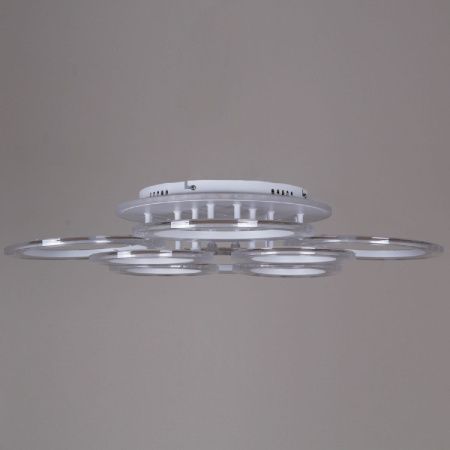 Люстра потолочная Reluce 09812-3.3-4+4A WH (RGB)