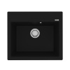 Кухонная мойка LeMark Hanka 570 9910013 57х50 цвет антрацит поверхность матовая