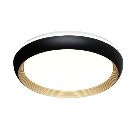 Настенно-потолочный светильник Sonex Tofiq black (Тофик блацк) 7651/EL