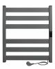 Полотенцесушитель электрический Indigo Oktava Slim 5 LСLOKS5E60-50MGRt 55х60 серый