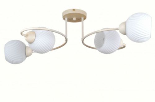 Люстра на штанге Natali Kovaltseva 81400 81400/4C BEIGE GOLD - фото 2