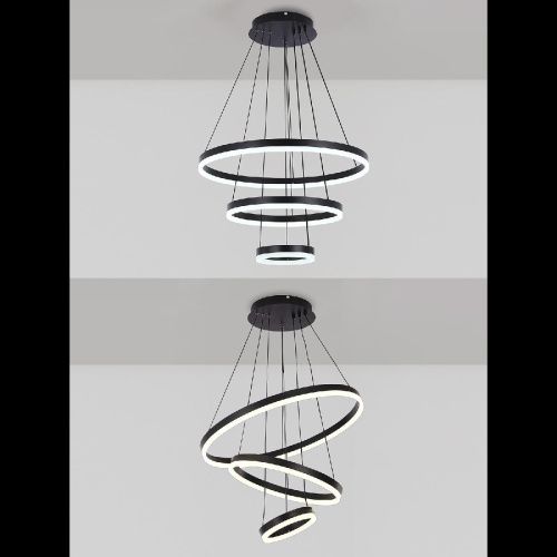 Люстра подвесная Natali Kovaltseva Oreol (Ореол) LED LAMPS 81278 - фото 2