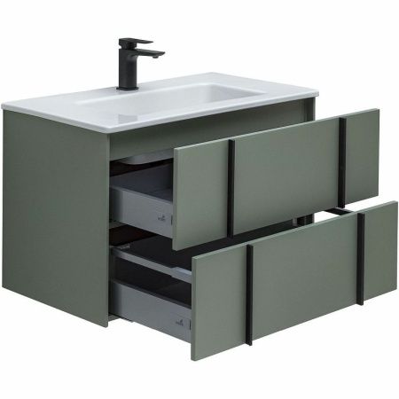 Тумба под раковину Allen Brau Reality 1.32005.CGM 80х50 подвесная цвет зеленый