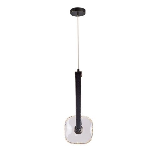Светильник подвесной Delight Collection OD2553-1B black/clear - фото 2