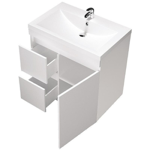 Тумба под раковину 1MarKa Cube У79532 74,6х48х81 - фото 2