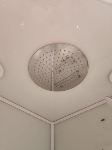 Душевая кабина Frank 420420 120х120 с крышей ориентация универсальная - фото 4 Душевая кабина Frank 420420 120х120 с крышей ориентация универсальная - фото 4