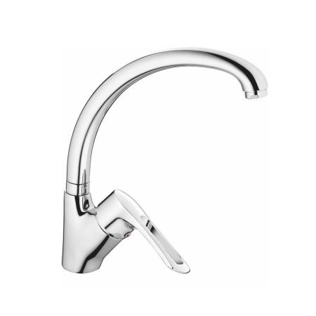 Смеситель для кухни Cron CN4166 на мойку хром