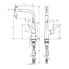 Смеситель для кухни Hansgrohe Talis Select S 72823000 на мойку хром