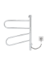 Полотенцесушитель электрический Vincea VTD-1R1CE 45х60 хром