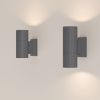 Светильник настенный Maytoni Outdoor Bowery (Бауэри) O574WL-01GR