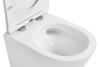 Унитаз подвесной Abber Bequem AC1102T белый с сиденьем микролифт безободковый смыв торнадо