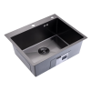 Кухонная мойка Splenka S702.6050.09 60х50 цвет серый поверхность матовая
