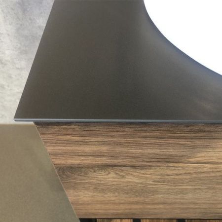 Тумба с раковиной Comforty Порто 00-00000828CF 120х50 подвесная цвет коричневый