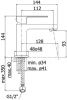 Комплект смесителей Paffoni Elle 255131 хром