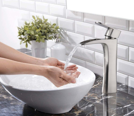 Раковина из санфаянса CeramaLux 7138 41х34 накладная цвет белый