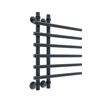 Полотенцесушитель Veconi Tufo T601050GR 50х60 водяной графит