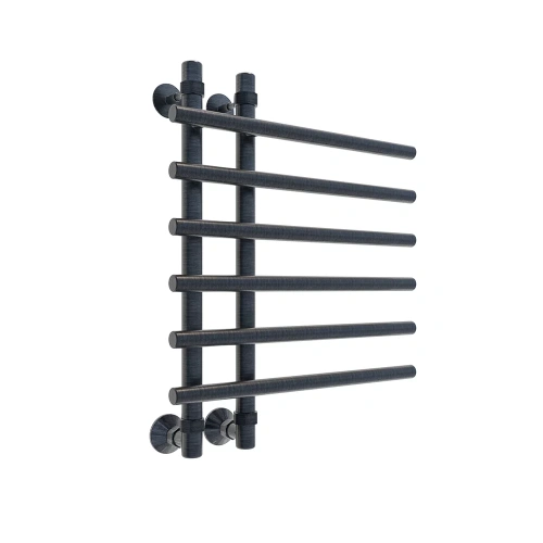 Полотенцесушитель Veconi Tufo T601050GR настенный водяной графит