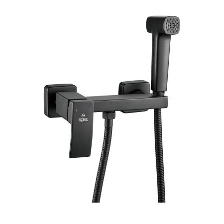 Гигиенический душ со смесителем Rose R1505H-1 черный
