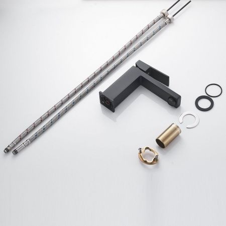 Смеситель Shevanik S9601H на раковину черный