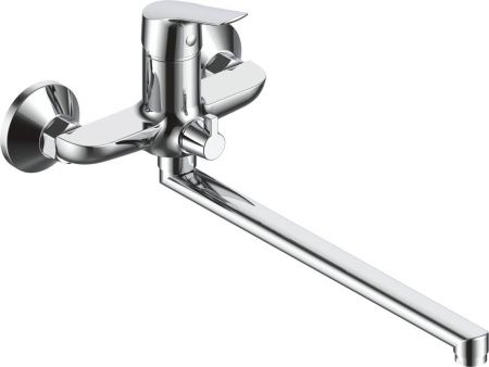 Смеситель для ванны Rush Samui SA0930-51 настенный хром