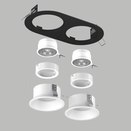Светильник встраиваемый Lightstar Domino (Домино) D6570606WMOD