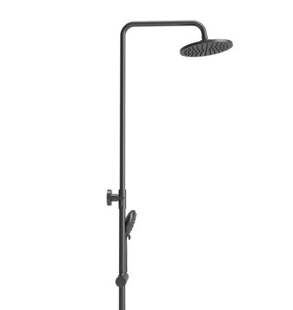 Душевой гарнитур Tokito Rain TOK-RAI-1015BL настенный черный