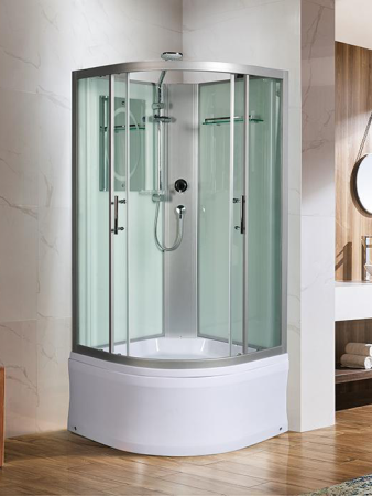 Душевая кабина WeltWasser WW500 10000003242 90х90 четверть круга с крышей ориентация универсальная