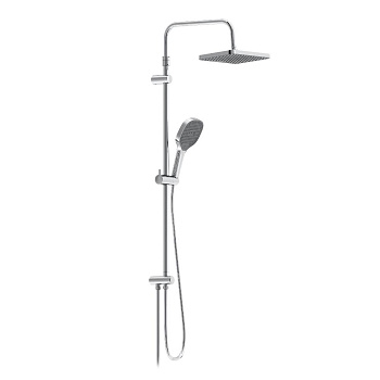 Душевая стойка Damixa Merkur 940000000 настенная цвет хром