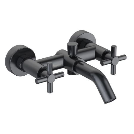 Смеситель для ванны и душа Damixa Neo Classic 271000000 настенный графит