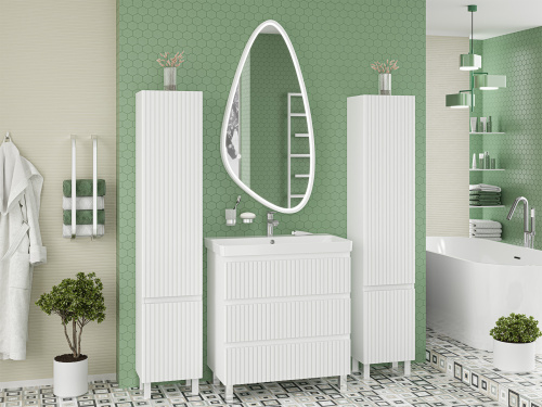 Тумба под раковину Brevita Victory VIC-07080-0103Я 75х45х73 - фото 5