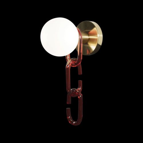 Бра Loft It Chain 10128W Red - фото 2