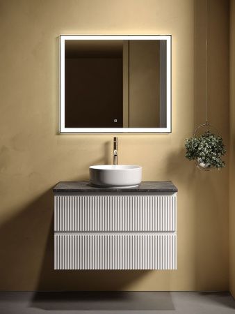 Тумба под раковину Sancos SNOB R SNR100W 100х40 подвесная цвет белый